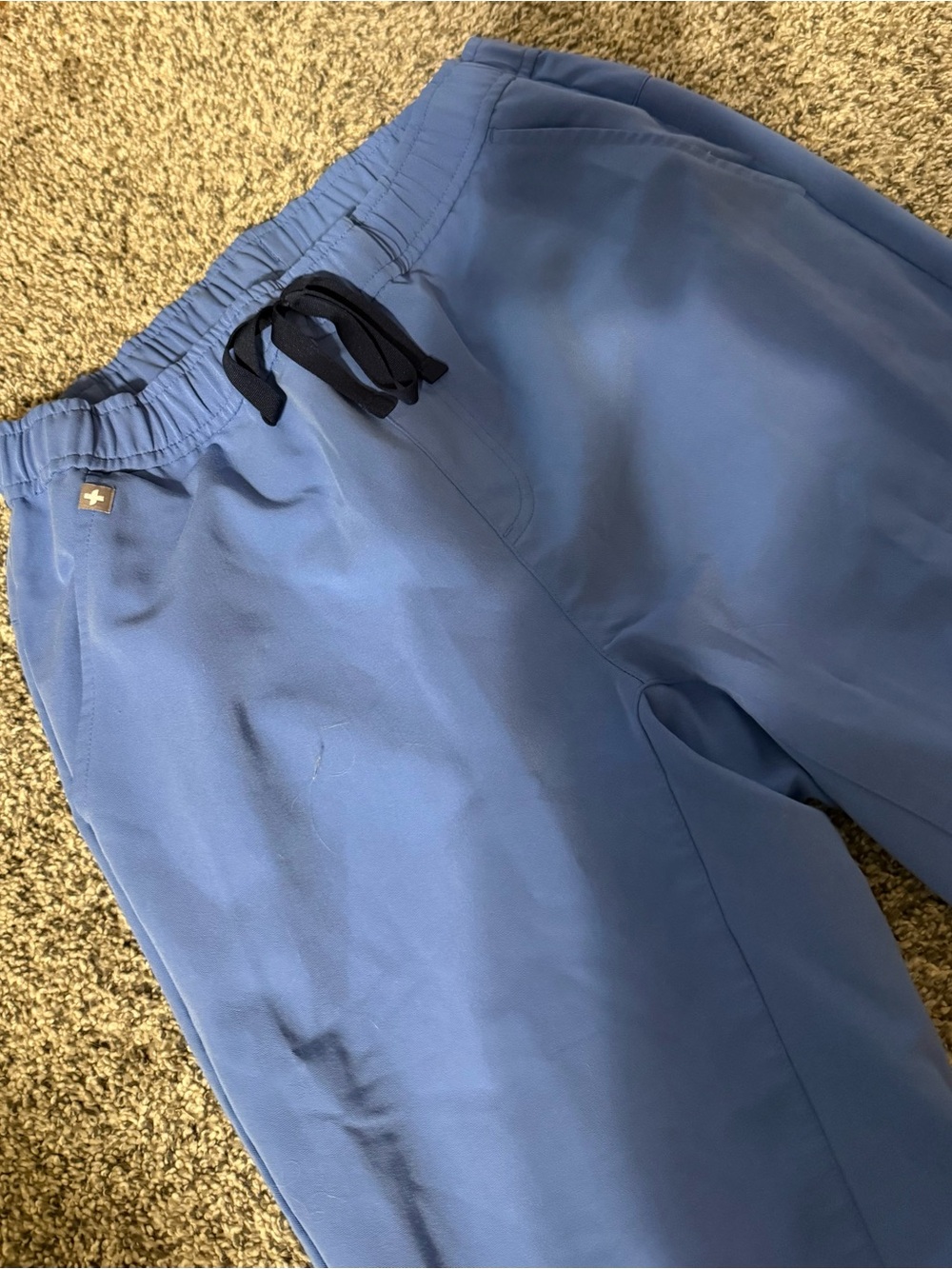 FIGS Ceil Blue Mens Scrub Pant Two Pairs Mens Medium Tall GUC - Picture 5 of 8